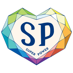 Logo super power clean kids